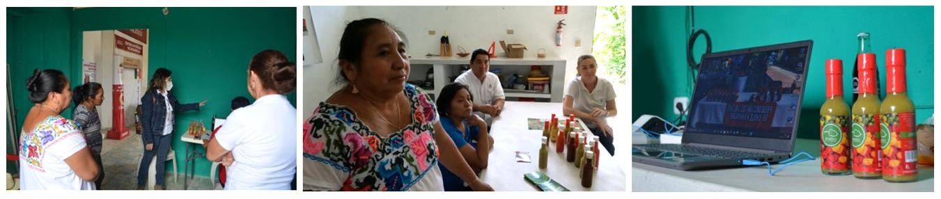 3 SIN PIE DE IMAGEN.jpg Con la producción de salsas de chile habanero, las mujeres yucatecas han logrado sacar adelante a sus familias y ofrecer un mejor futuro a sus hijos e hijas.