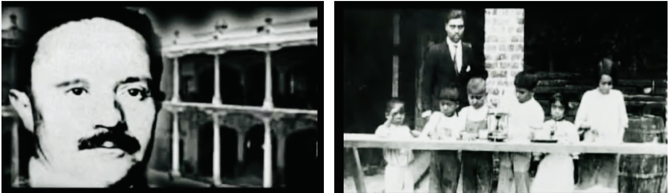 Desde la perspectiva de José Vasconcelos.jpg Desde la perspectiva de José Vasconcelos, la encomienda de poner “la educación al servicio del pueblo”, exigía la integración de un vasto sistema de escuelas, bibliotecas, edificios administrativos, centros culturales y todo aquel “medio moderno” que permitiera abatir uno de los grandes problemas nacionales. Fotogramas recuperados del video: Nacimiento de Radio Educación.