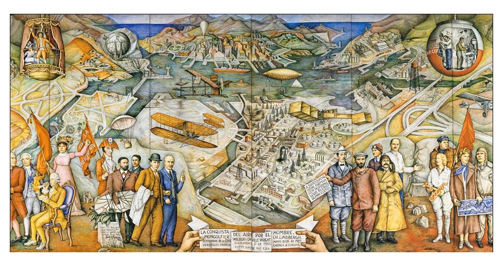 Juan O’ Gorman y su conquista del aire por el hombre Juan O’ Gorman y su conquista del aire por el hombre