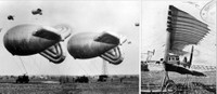 El manejo de globos y aviones fue estudiado en 1909.jpg