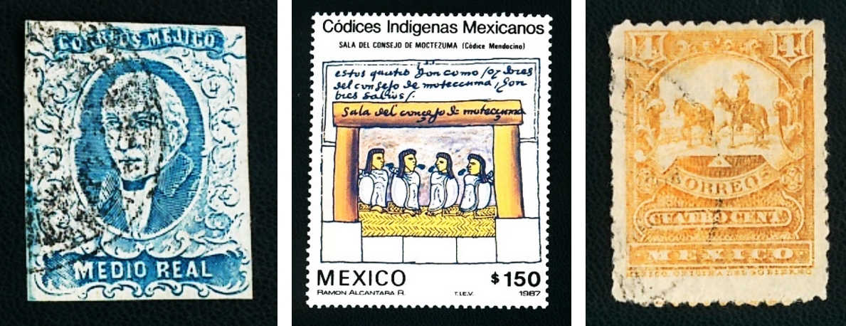 Diversos timbres postales conmemorativos y permanentes caracterizan el Acervo filatélico.jpg
