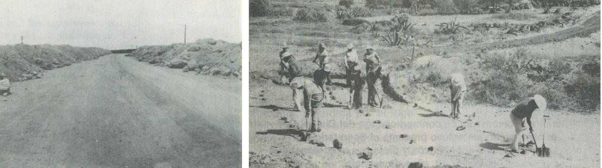 “Encargados de atender las demandas de la ciudadanía y fomentar el avance económico y social de México”, los primeros Centros SCT regionales priorizaron la construccción de caminos rurales, la ampliación de servicios postales y telegráficos, y la realización de diversas obras públicas. Fotos recuperadas de: Revista Información. Órgano Oficial Interno de la Secretaría de Comunicaciones y Transportes.