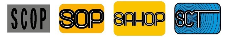 1 Evolución de las siglas de la secretaría y de sus logos.jpg Evolución de las siglas de la secretaría y de sus logos. Libro: XXX Aniversario de los Centros SCT. SCT.