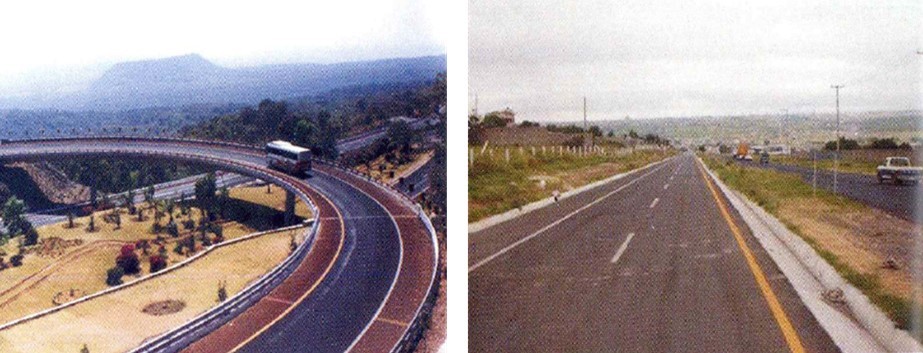 17 Entronque a Cuautla.jpg Entronque a Cuautla en la carretera México-Cuernavaca. Libramiento a Cuautla, forma parte de la carretera Santa Bárbara-Izúcar de Matamoros. Libro: XXX Aniversario de los Centros SCT. SCT.