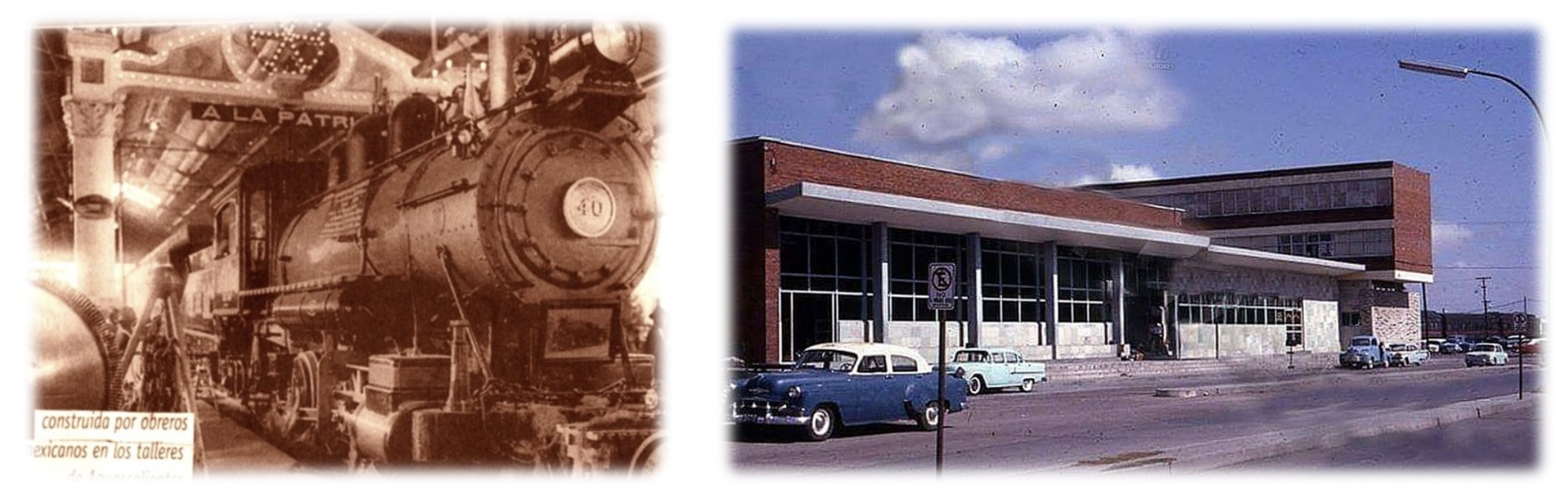 CIA FNM 06.jpg La locomotora N. de M. 40 y la estación de ferrocarril de Nuevo Laredo fueron construidas por los Ferrocarriles Nacionales de México en 1913 y 1953 respectivamente. https://expresionmexico.com/2023/08/31/herencia-ferrocarrilera-en-aguascalientes/ https://elmanana.com.mx/nuevo-laredo/2023/4/16/la-marrana-el-historico-tren-de-pasajeros-que-todos-extranan-en-nuevo-laredo-97284.html