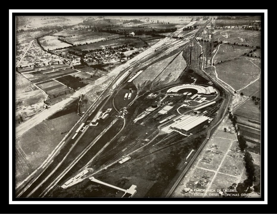 CIA FNM 07.jpg Terminal de carga del Valle de México, gran obra de infraestructura que resolvió numerosos problemas de los ferrocarriles a su arribo al valle de México. https://elmirador.sct.gob.mx/pita-pita-y-caminando/grandiosa-terminal-de-carga-de-los-ferrocarriles