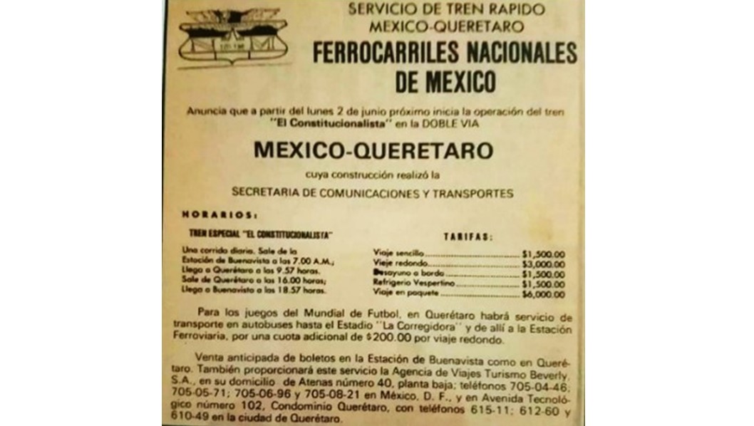 1 Tarifas y horarios del Tren Rápido México- Querétaro.jpg