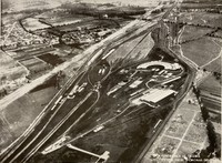 Grandiosa terminal de carga de los ferrocarriles