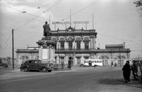 En 1948 la estación del Ferrocarril Mexicano.jpg