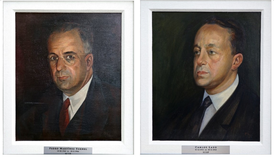 Ing. Pedro Martínez Tornel y Arq. Carlos Lazo Barreiro. Colección SICT.