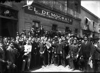 La hostilidad hacia la prensa opositora no evitó que periódicos como El Demócrata.jpg