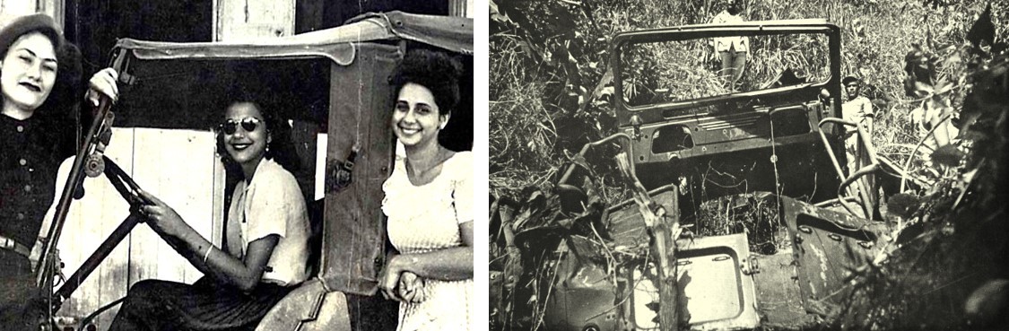 7 Al ordenar el asesinato de Patria, Minerva y María Teresa.jpg Al ordenar el asesinato de Patria, Minerva y María Teresa Mirabal, el general Trujillo afirmó: «solo tengo dos problemas políticos que resolver: la Iglesia católica y la familia Mirabal». Fotos recuperadas de: Gaceta UNAM y Red Latinoamericana de Sitios de Memoria.