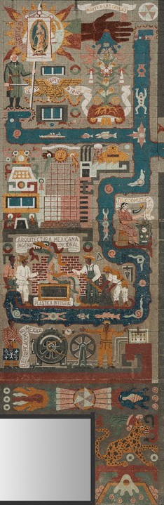 Primera sección del mural Los Libertadores.jpg