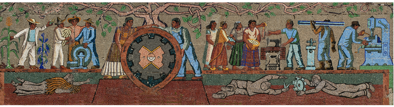 Mural Campesinos y Obreros.png Mural Campesinos y Obreros. SCT.