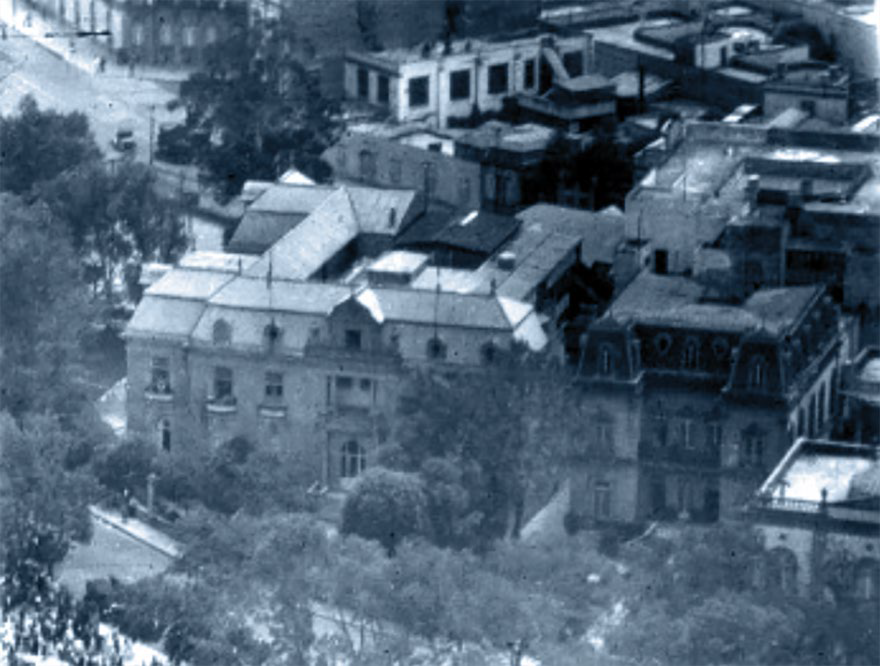 El Colegio Inglés, sobre el Paseo de la Reforma, fue una más de las escuelas cerradas durante la epidemia de la influenza española. Reproducción autorizada por el INAH.