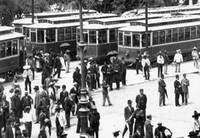 La electricidad viaja en tranvía