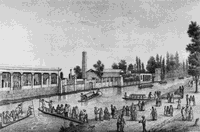 Embarcadero de La Viga donde salían las canoas o trajineras.png